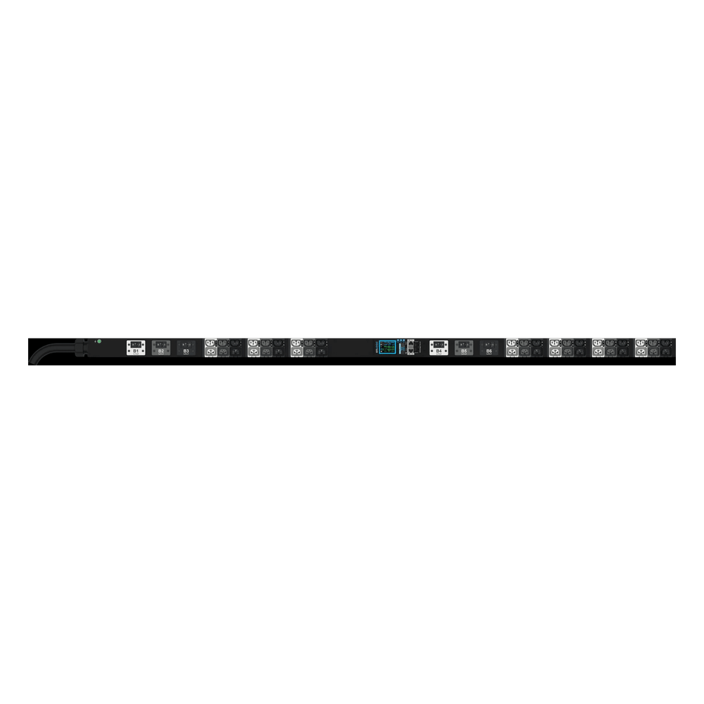 PDU Inteligente Enlogic Advantage MI / 42 Tomas (21) C13 + (21) 4-en-1 C13/C15/C19/C21 / 208 Vca Trifásico 3P Delta 60 A (48 A) / 17.3 kVA / Monitoreo por Entrada / 0U Vertical 1.78 m (5.8 ft)