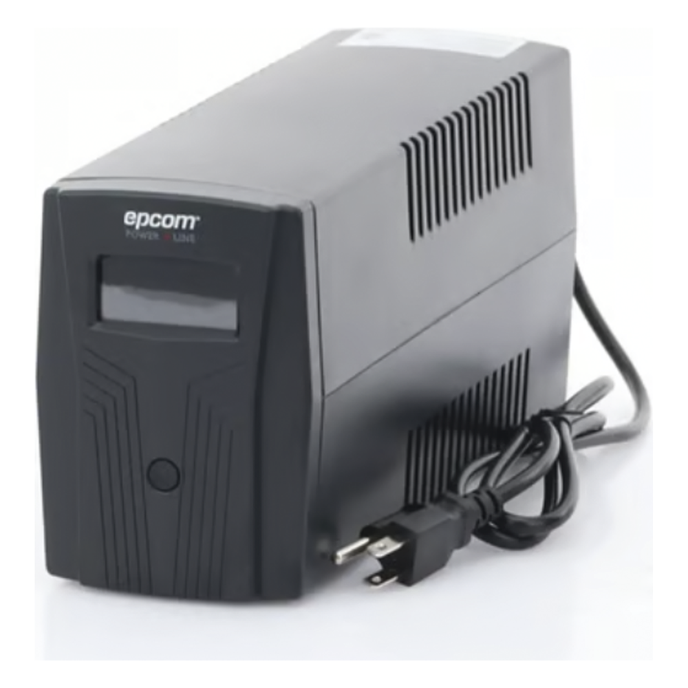 UPS de 600VA/360W / Protección contra Descarga, Sobretensión y Picos Transitorios / Entrada y Salida 120 Vca / Clavija NEMA 5-15P / 4 Tomas NEMA 5-15R