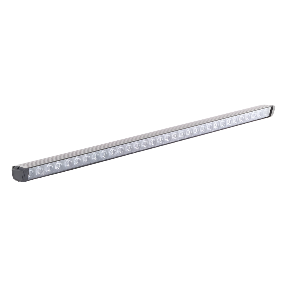 Barra directora de trafico de 8 Modulos, 32 LED, 47 pulgadas, Ambar Con Controlador de 8 interruptores, SAE