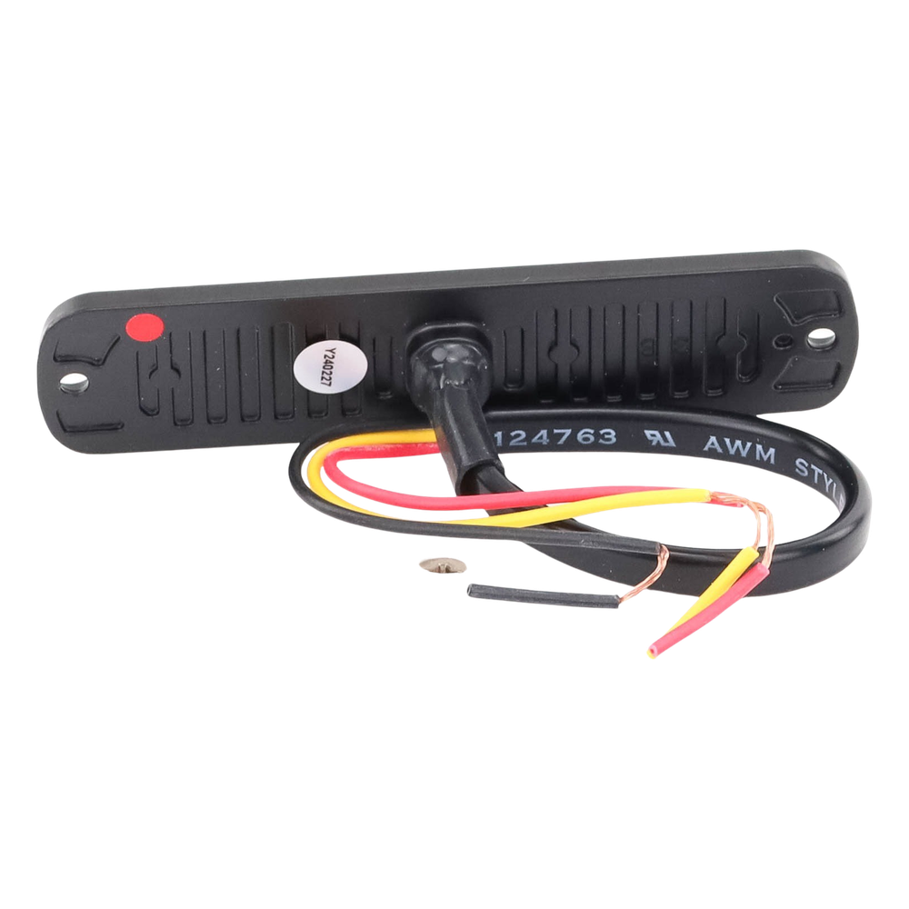 Luz Auxiliar de 6 LED, Rojo, Lente Transparente, SAE