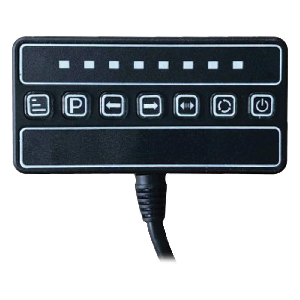 Barra de Luz de Advertencia con 8 Módulos Ámbar, ideal para el direccionamiento de tráfico