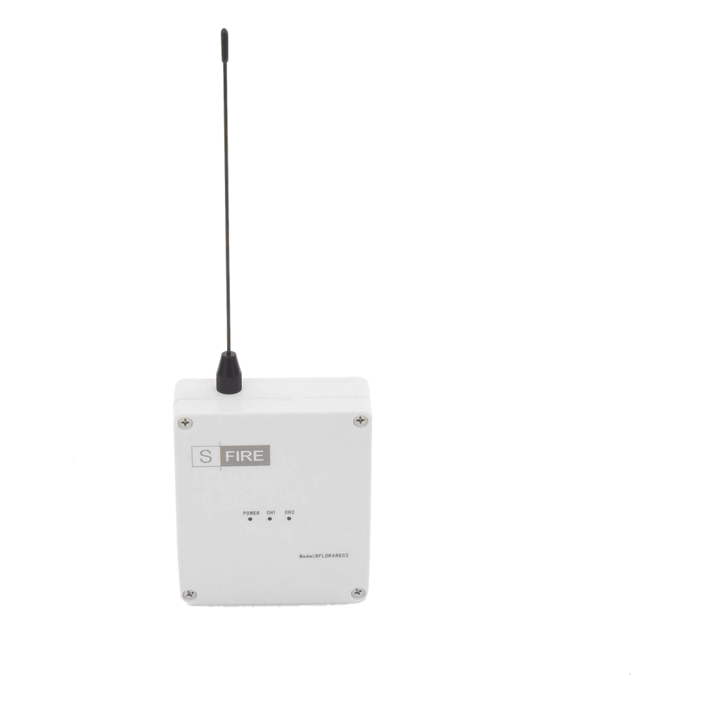 Receptor inalámbrico / 2500 metros de cobertura / 2 salidas de relevador tipo C