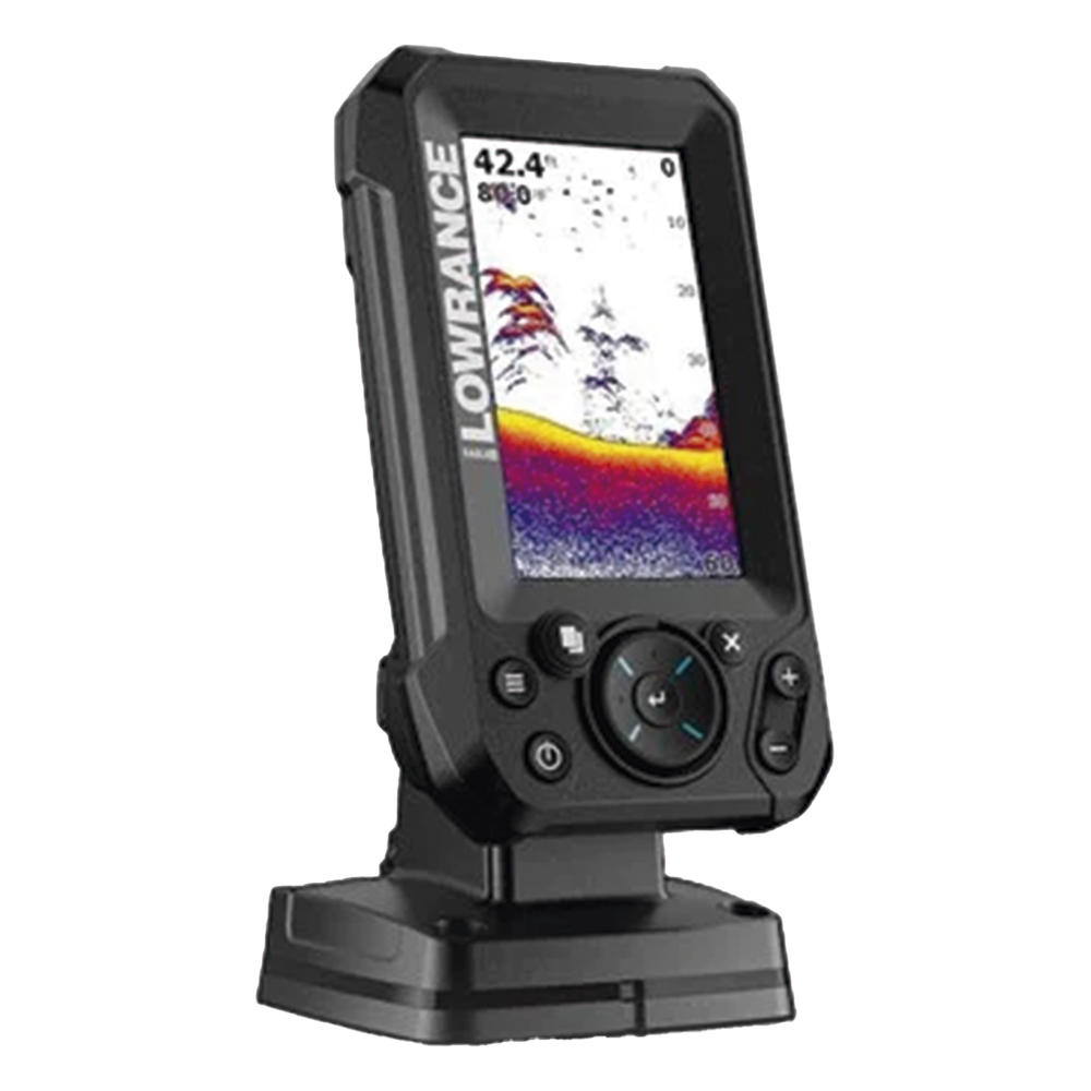 Eagle-4x Ecosonda en pantalla horizontal IPS de 4 pulgadas, incluye transductor tipo bala