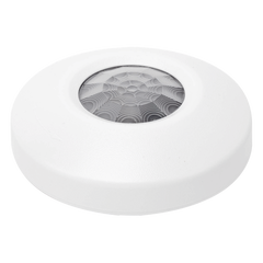 Detector de movimiento PIR de techo con cobertura 360° y lente de 31 zonas para interiores