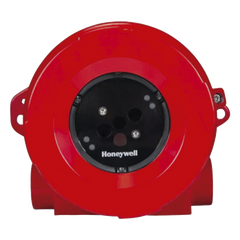 Detector de flama industrial triple infrarrojo (IR3), visión de 90°, alcance configurable 15-60 m, salidas 4-20 mA, relés, HART y Modbus