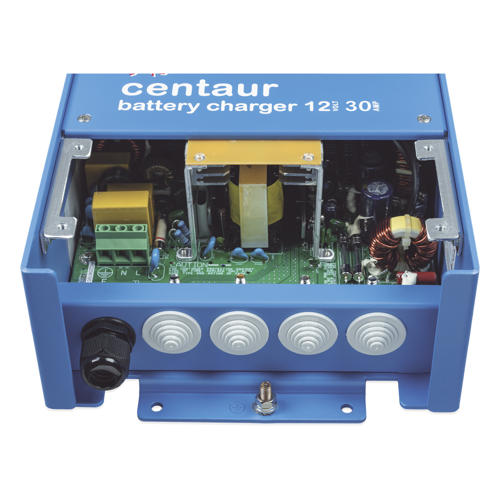 Centaur 24/30 / Cargador de Baterías 24V, 30A / Para Ambientes Marinos y Terrestres. /  Bancos de 120 a 300 Ah