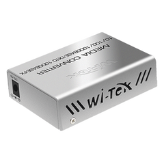 Convertidor de medios / 1 puerto RJ45 100/1000 Mbps PoE Out 802.3af/at / 1 SFP 1000Mbps / Distancia según transceptor