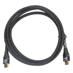 Cable HDMI de 1.8 Metros (5.91 Pies) | Alta Definición | Longitud | Versión 2.0 | Alta Velocidad 18Gbps | 4K@60Hz | Conectores Chapados en Oro | Tipo Redondo