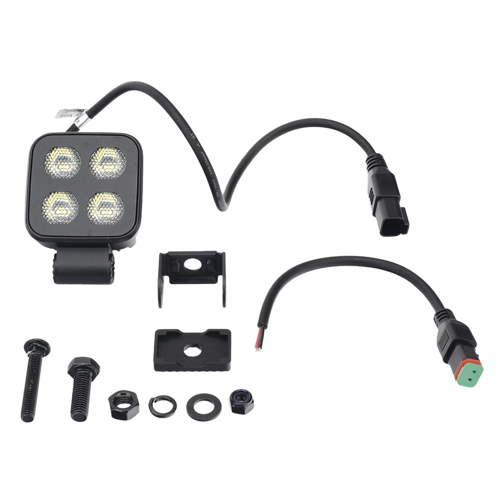 Luz de Trabajo de 4 LED, 2650 Lumenes, 12-24 VCD