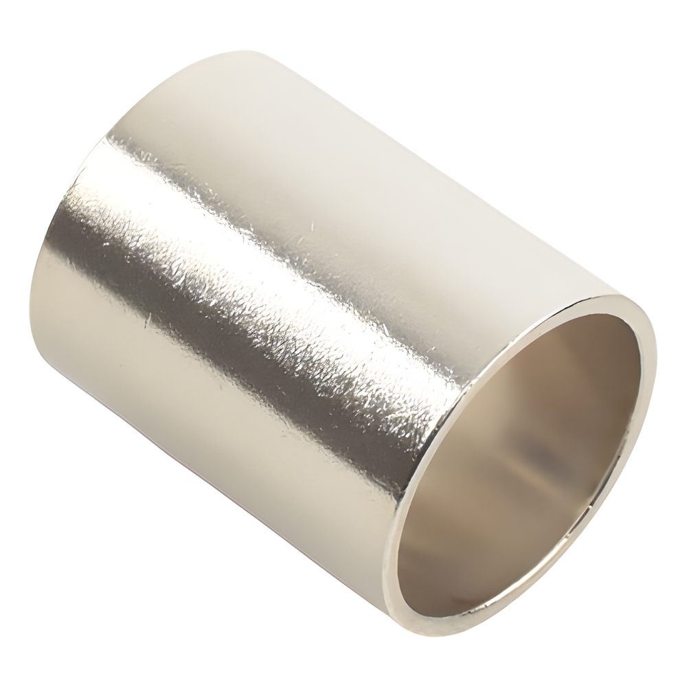 Férula-Casquillo en Chapa de Níquel para Plegar en Cables del Grupo E, I como RG-8/U, RG-213/U, LMR-400.