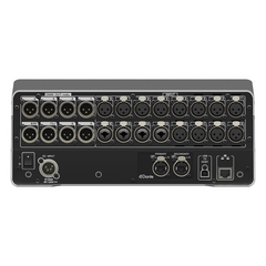Mezcladora digital  para grabación o en vivo 16 x 8 pantalla tactil 9" con puertos Dante incorporado