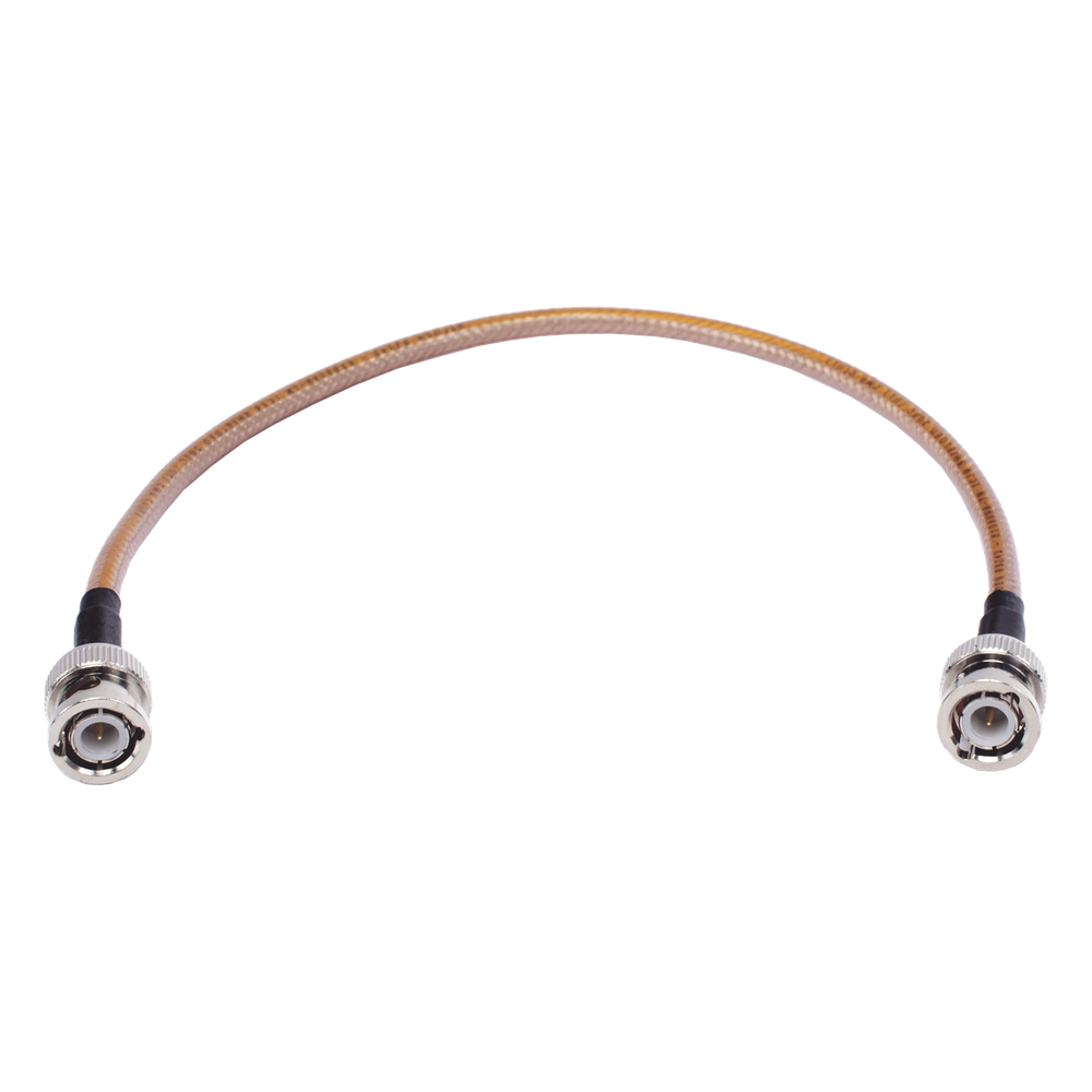 Jumper de 30.5 cm (12.01 pulgadas) con cable LP142 BNC Macho a BNC Macho.