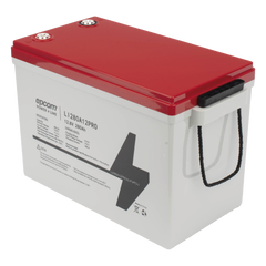 Batería de Litio LiFePO4 Ciclo Profundo / 12.8 Vcc / 280 Ah / 3.58 kWh / 6000 Ciclos / Descarga 140 A / Carga 100 A / BMS con Corte a 11.2 Vcc / Solar y Marina