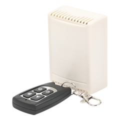 Receptor con Control Remoto de 4 Canales / Soporta 40 Transmisores