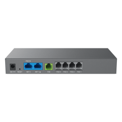 Gateway Analógico 4 FXO (Conectar Lineas Analógicas) / Puertos FXO y FXS / 3 Perfiles SIP / NAT / PoE / TR069 / Fax T.38 / 3 Vías Conferencia / AES / Failover SIP