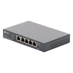 Router Balanceador de Carga Multi-Wan, 1 puerto LAN 10/100 Mbps, 1 puerto WAN 10/100 Mbps, 3 puertos Auto configurables LAN/WAN, Sesiones Concurrentes 10,000 para Pequeña Oficina
