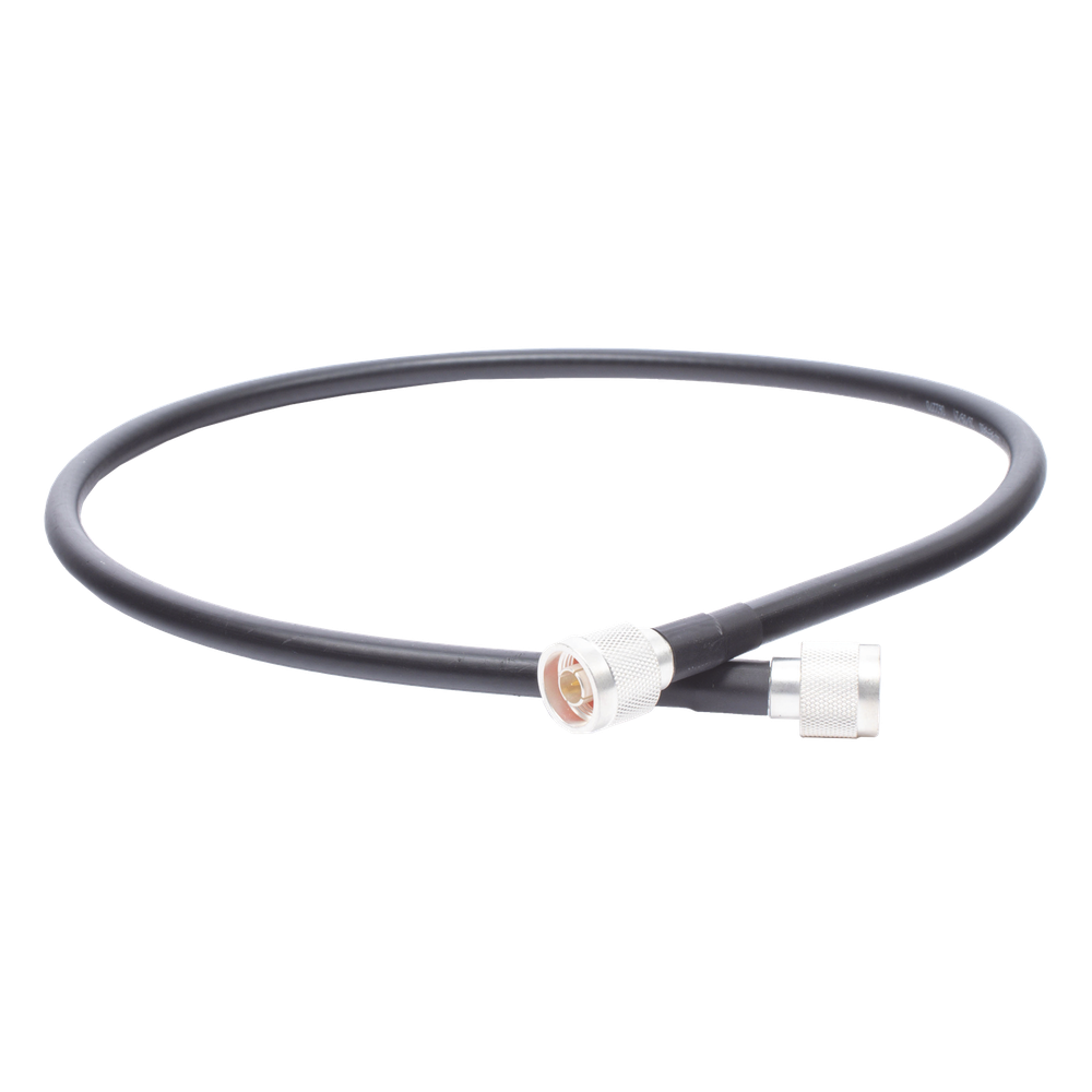 Jumper de 85 cm (33.46 Pulgadas) con Cable Coaxial LMR400 Conectores N Macho en Ambos Extremos