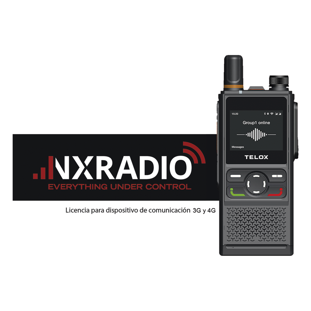12 meses de Servicio Poc NXRadio para Terminales de Radio Android