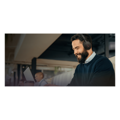 Auriculares estéreo Yealink BH74 con base de carga / Bluetooth 5.3 con adaptador USB C&A / Cancelación activa de ruido / Indicadores de actividad