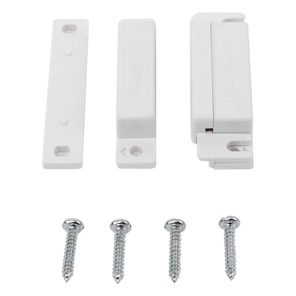 Contacto magnético de superficie con salida NC y NO (SPDT) para puertas y ventanas, resistor de fin de línea oculto