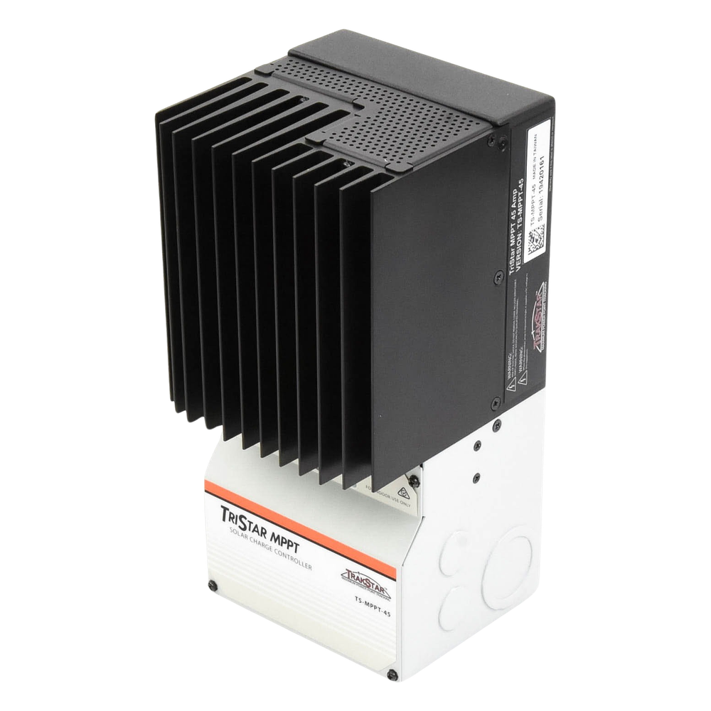 Controlador de Carga MPPT de 45A 12/24/36/48 V, Máximo Voltaje de Circuito Abierto Voc 150Vcc