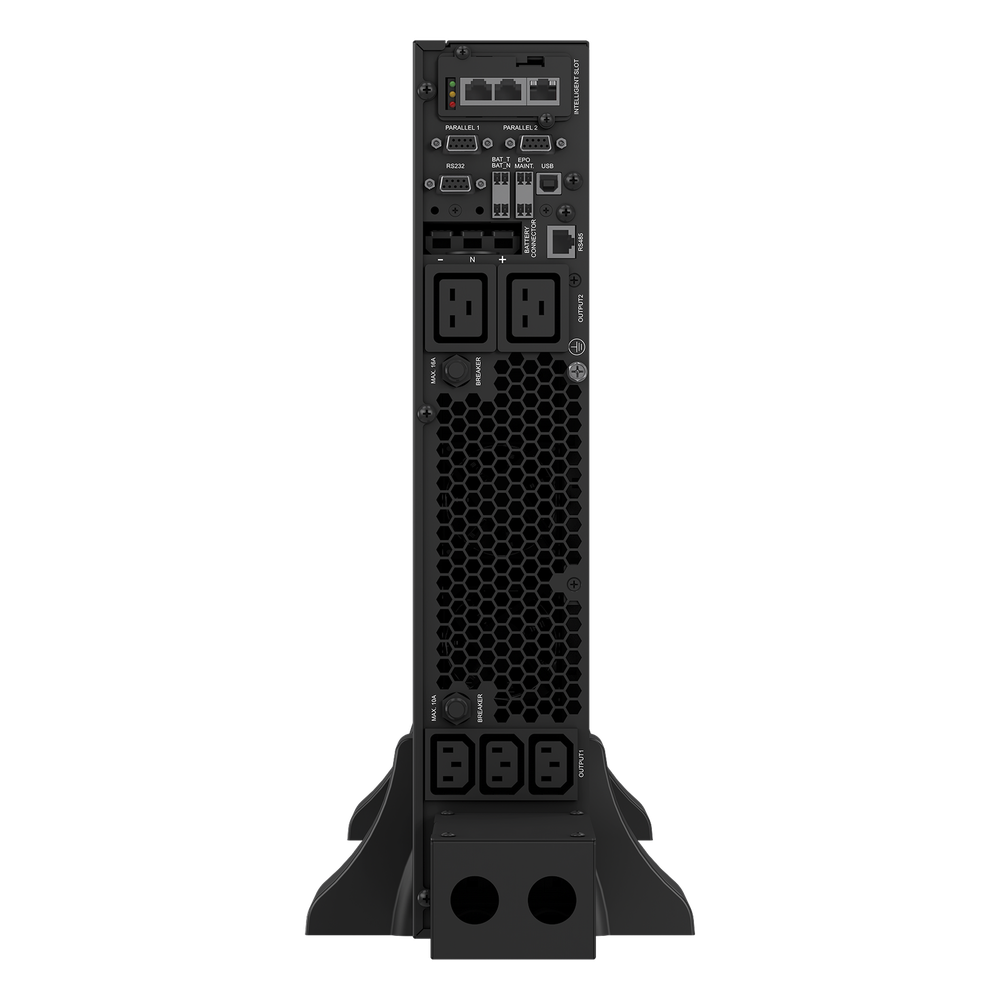UPS Rack-Torre 6KVA / 5.4kW Entrada s 220VCA, Salida 220VCA (Fase Única), 2 Unidades Rack, Equipo de Largo Tiempo de Operación con Respaldo
