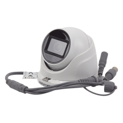Domo TURBOHD 2 Megapixel (1080p) / Gran Angular 101° / Lente 2.8 mm / 30 mts IR EXIR / Exterior IP67 / 4 Tecnologías / dWDR