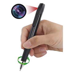 Cámara Oculta en Bolígrafo (Spyce Camera) /  Full HD / Grabación de Video y Audio / Captura de Fotos / Soporta Memoria Micro-SD de hasta 64G / Tiempo de Carga Aprox. 1 hora / Tiempo de Trabajo 120 min. / Incluye Cable de Carga.