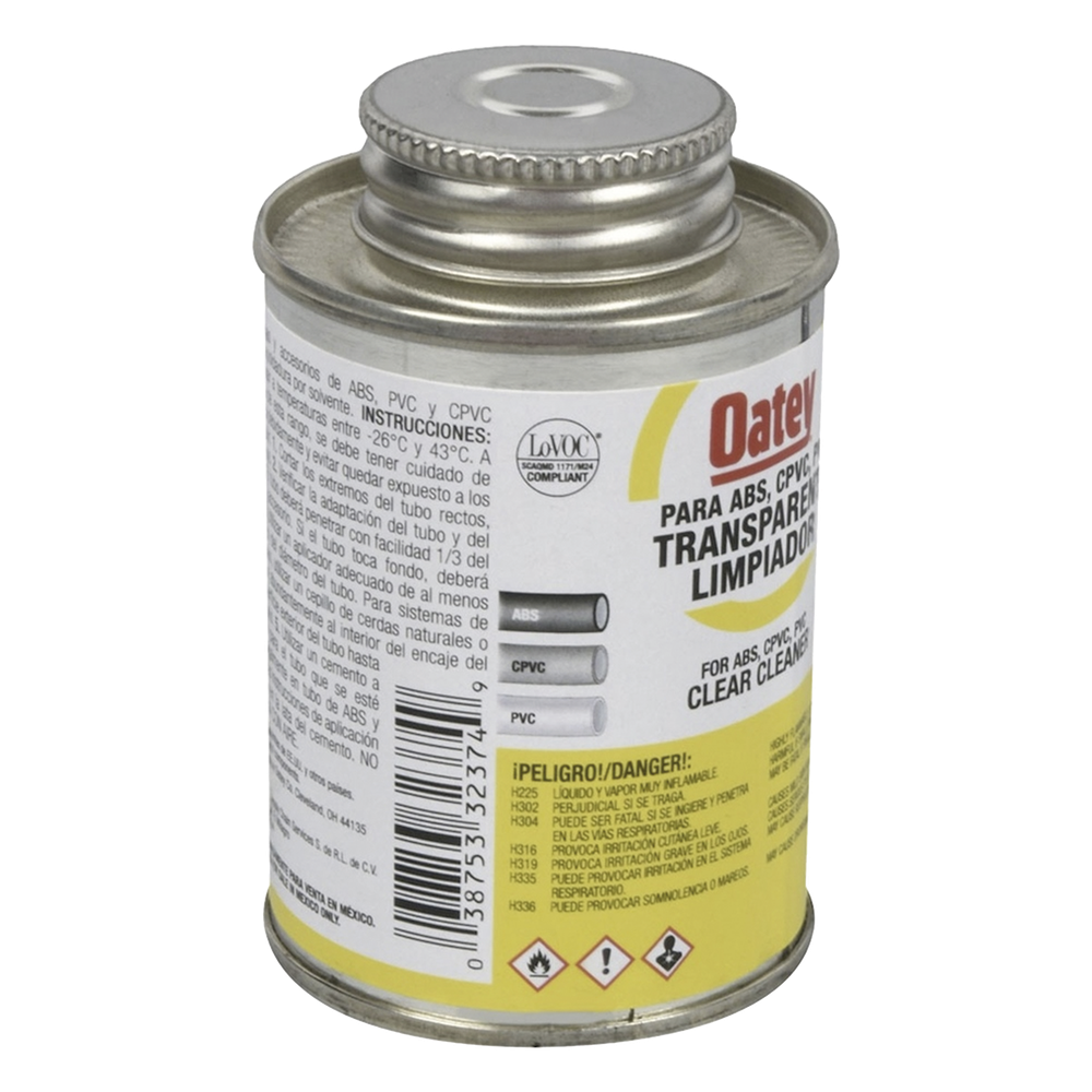 Limpiador de 946 ml ( 32 oz) para Tubo Conduit PVC, CPVC y ABS.