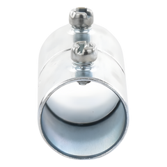 Cople 3/4" (19mm) Pared Delgada Con Tornillo (Tipo Americano) Galvanizado, Etiqueta Verde.