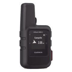 GPS portátil inReach® Mini 2 / Pantalla Monocroma Transflectiva 23 x 23 mm / Resolución 176 x 176 píxeles / Batería Recargable de Iones de Litio / Autonomía Hasta 14 Días / Resistencia al Agua IPX7 / Conectivi