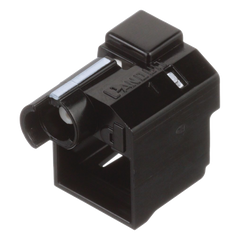 Kit de 10 Dispositivos Estándar para Impedir Desconexión de Plug RJ45, Color Negro, Incluye Herramienta para Instalar/Retirar