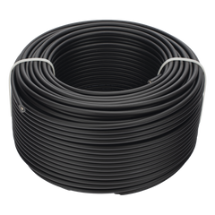 Cable Fotovoltaico Negro / Cobre Estañado / 4 mm² (12 AWG) / 2000V / Rollo de 100 m / / UL 4703 y TUV