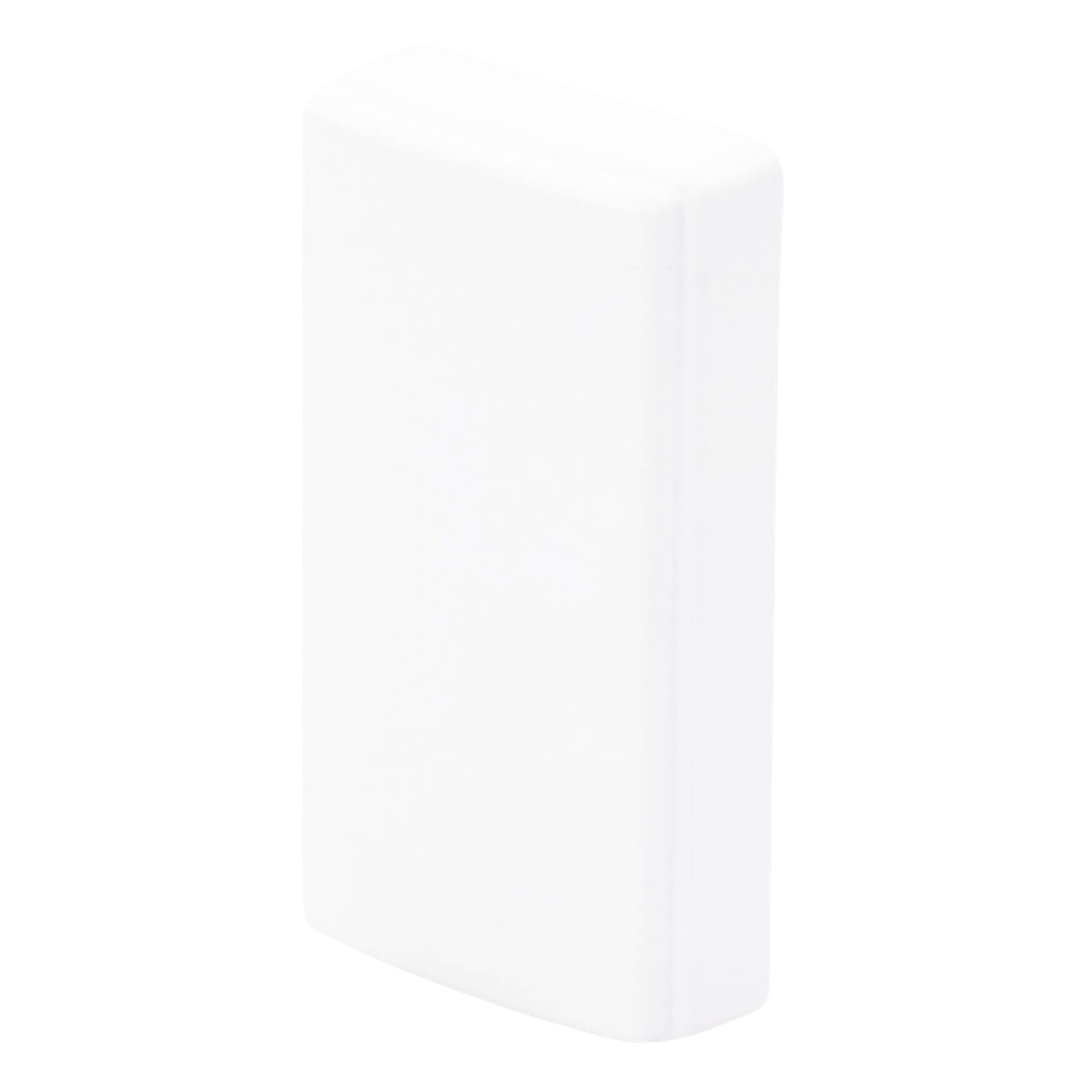 Tapa final en color blanco de PVC auto extinguible,  para canaleta TEK100 (5591-02001)