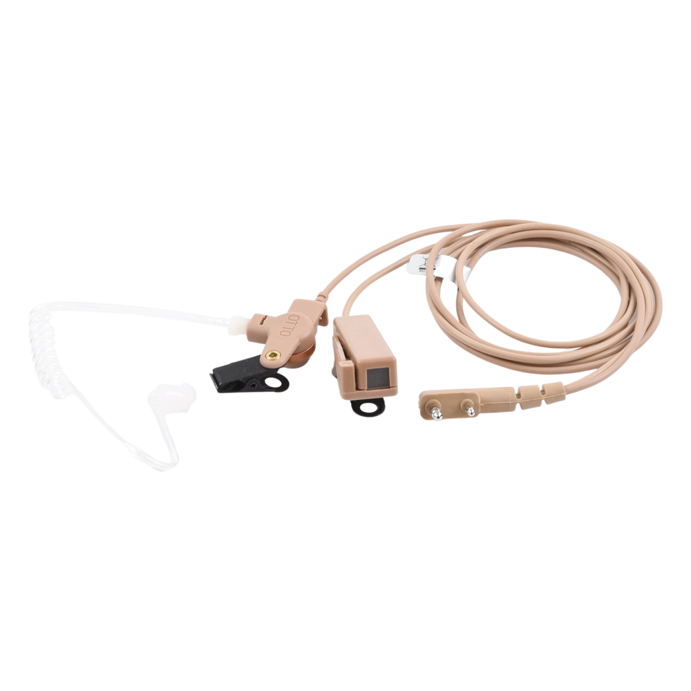 Kit de Micrófono-Audífono profesional de 2 cables para KENWOOD NX-340/320/420, TK-3230/3000/3402/3312/3360/3170