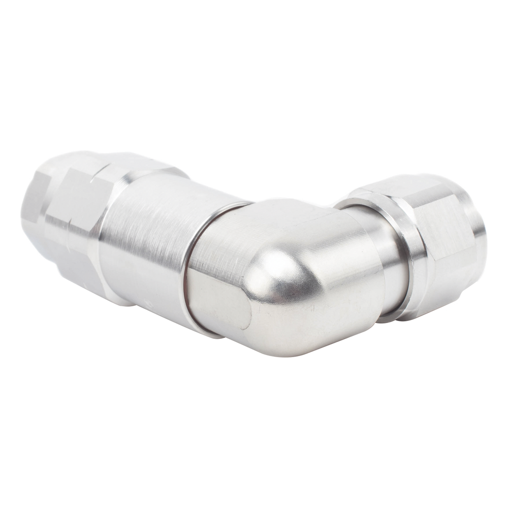 Conector N Macho Ángulo Recto para Cable FSJ4-50B (1/2") / IP68