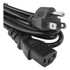 Cable de Alimentación Eléctrica para 120-240 Vca | 1.8 Metros (5.91 Pies)