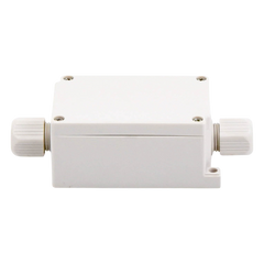 Caja de Conexión Exterior con Conexión Lateral para 6 Líneas (doble tornillo). Incluye Glándulas.