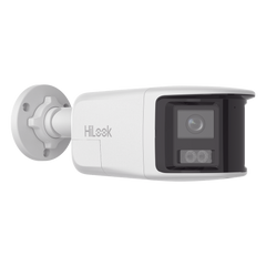 [Dual Light] Bala IP 8 Megapixel / Imagen Panorámica 180°/ PoE / Micrófono y Bocina Integrado / Exterior IP67 / Audio Bidireccional / Alarma Visual y Auditiva Integrada / Smart Supplement Light / Micro SD 512 GB