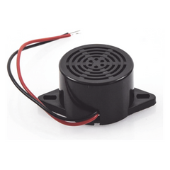 Zumbador para Chapas y Contrachapas / 85 dB / 12 Vcc / Avisa cuando la puerta se abre / Diseño compacto ABS