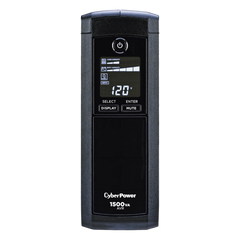 UPS de 1500 VA/900 W, Topología Línea Interactiva, Entrada 120 Vca NEMA 5-15P, Tipo Mini Torre, Con 12 Tomas NEMA 5-15R