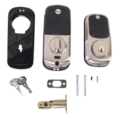 Cerradura Real Living YRD226/ Teclado y Llave /Compatible con Smarphone o Total Connect