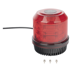Burbuja brillante de 12 LEDs, color rojo, montaje fijo