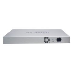 Switch PoE (802.3af/at/bt) / No administrable de largo alcance / Hasta 250m / Con 24 x 10/100Mbps + 2 x SFP Gigabit Combo / 280 W