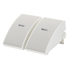 Altavoz de Montaje en Superficie de 2 vias | Woofer 5.25 in | Tweeter 1 in | Media Intemperie | 6 ohms | Par | Color Blanco
