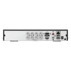 DVR 8 Canales TURBOHD + 8 Canales IP / 8 Megapixel (4K) / Audio Bidireccional / ACUSENSE / 1 Bahía de Disco Duro / Salida de Video en Full HD / H.265+