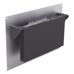 Par de Sujetadores para Instalación de Equipo Rackeable en Placa o Pared (hasta 2U), Puede soportar 10 Kg