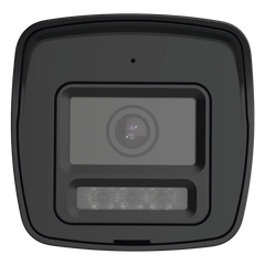 [Audio Bidireccional + Sirena & Estrobo + Dual Light + ColorVu] Bala TURBOHD 4K (8 Megapixel) / Lente 2.8 mm / 30 mts IR EXIR + 20 mts Luz Blanca / Micrófono y Bocina Integrado / Exterior IP67 / Metal / dWDR