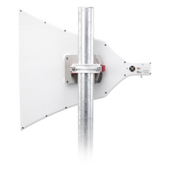 Antena Tipo Horn de 90° , 16 dBi, Ideal para ambientes de alto ruido, 4.9-6.5 GHz, , Conector SMA-Hembra, con montaje incluido