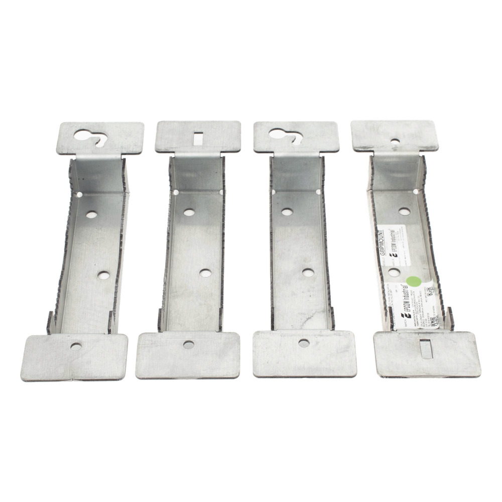 Montaje Galvanizado para Instalar en Poste  Gabinetes con Iniciales GBP